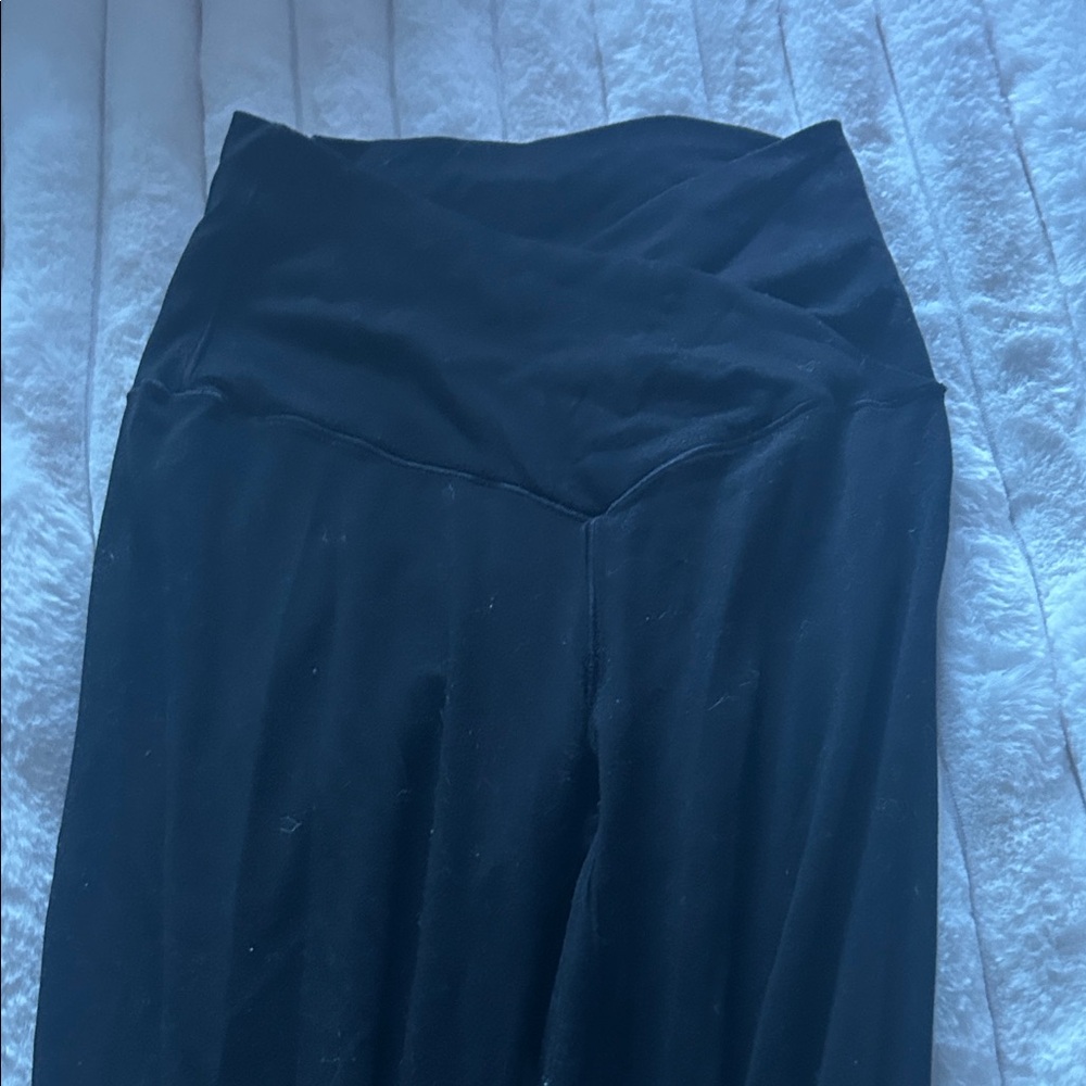 Aerie Black Boot Cut Pants